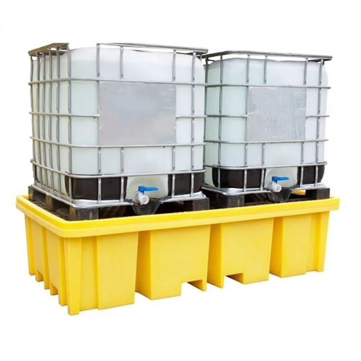 Dubbel IBC-spillpall av polyeten