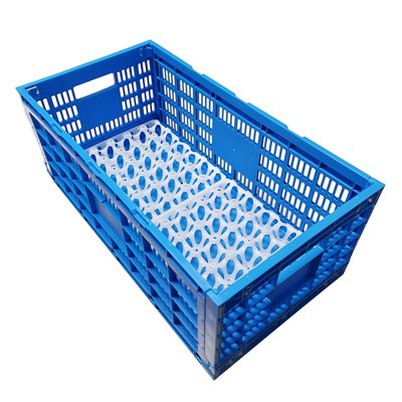 Stapelbar kyckling hopfällbar ägglåda i plast